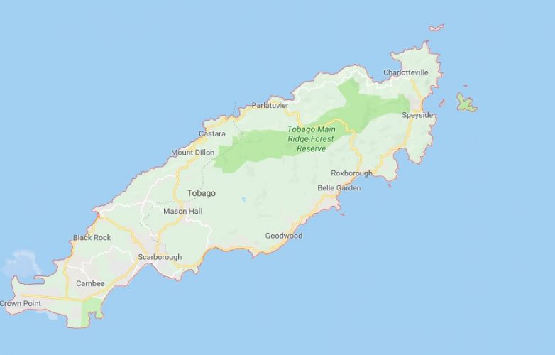 Trinidad y Tobago mapa 1