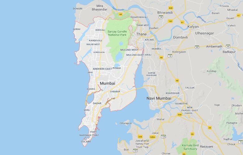Bombay Mapa – Mumbai Mapa 1