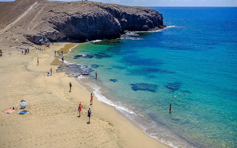 playas de lanzarote - Playa de Puerto Muelas Lanzarote