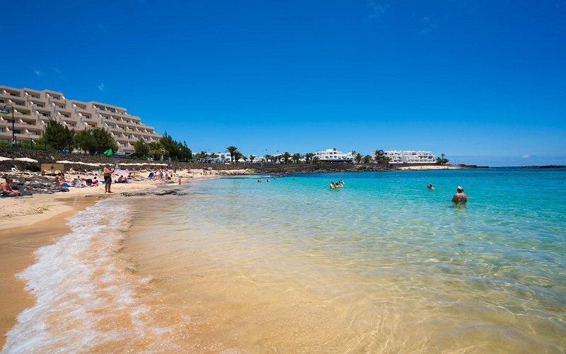 playas de lanzarote - Playa el jablillo de Lanzarote