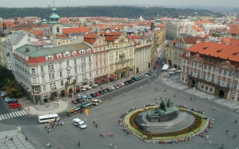 La Plaza de la Ciudad Vieja Praga