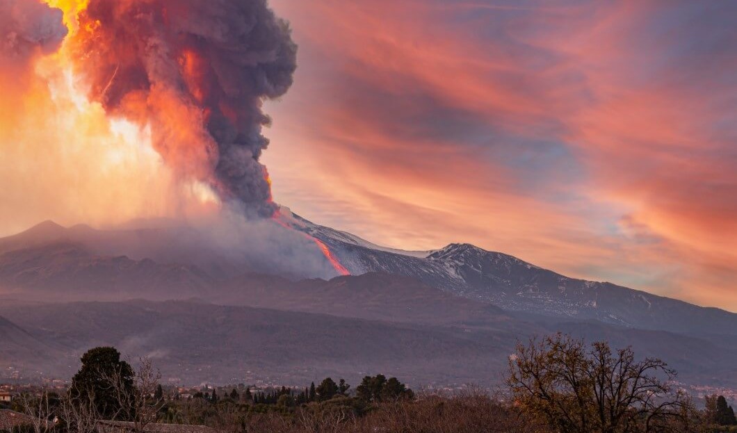 Monte Etna, Sicilia, Italia