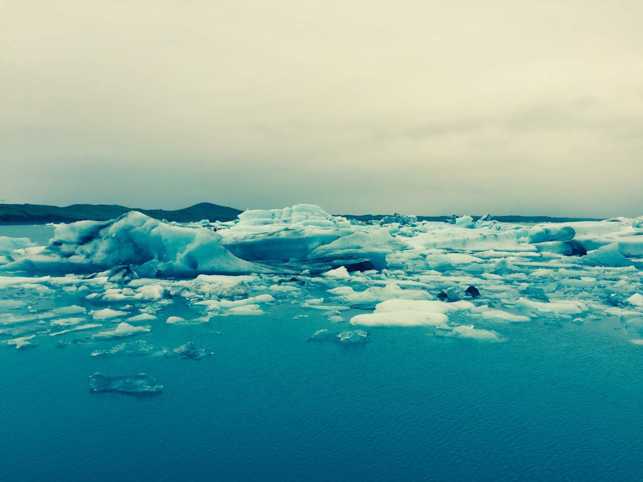 Icebergs antiguos, Islandia