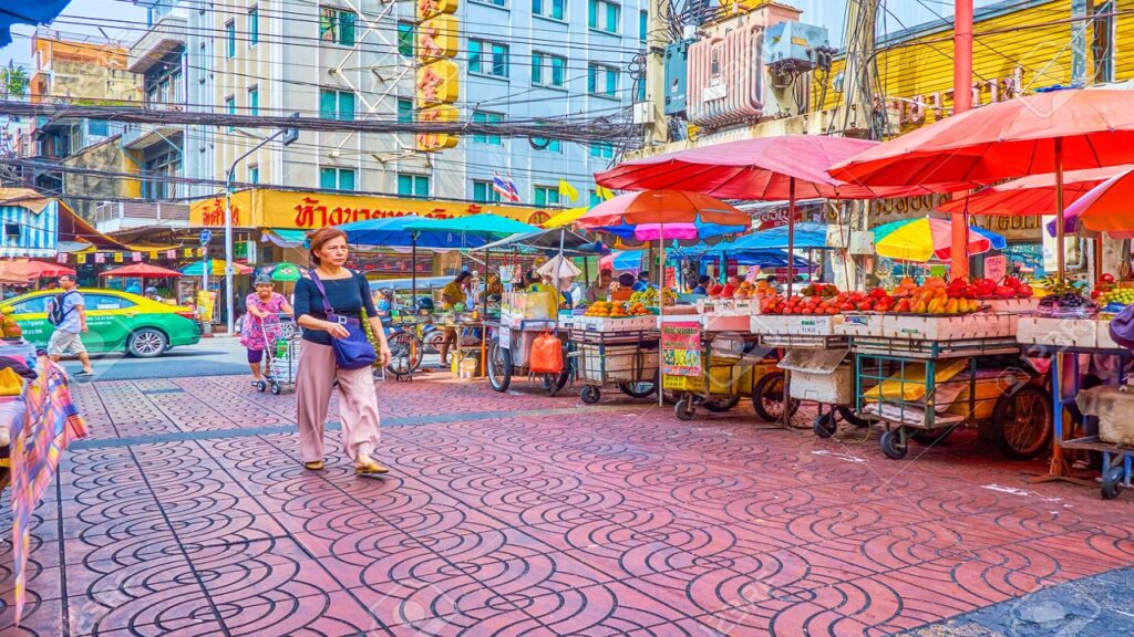 Mercados y Callejones tailandia