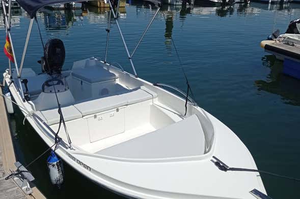 Alquiler de barcos sin licencia en Punta Umbría - Civitatis.com