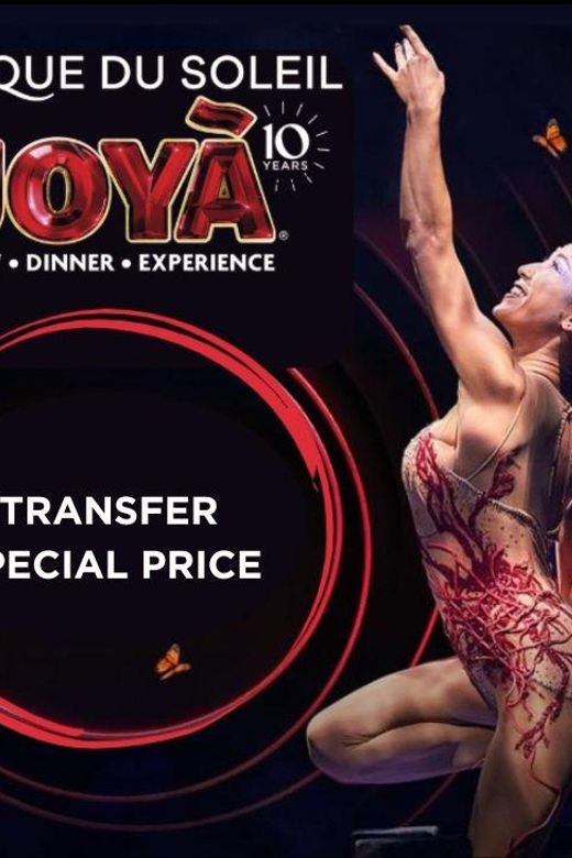 Cancún: Cirque du Soleil Joyà Ticket de Entrada y Traslado ...