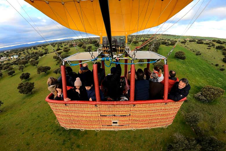 Paseo en Globo por el Parque Regional Del Guadarrama Desde ...