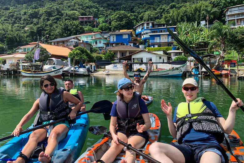 Tour en kayak por barra da lagoa y lagoa de conciencia desde ...