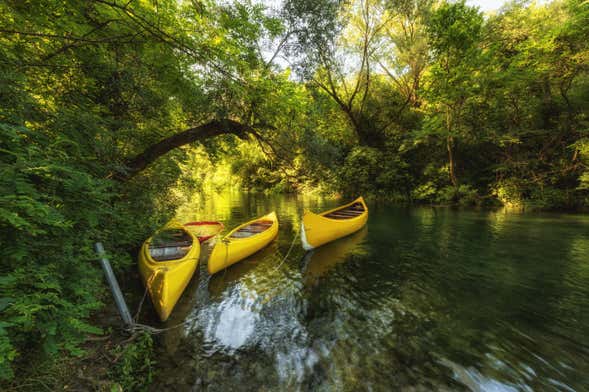 Tour en kayak por el río Cetina desde Sinj - Civitatis.com