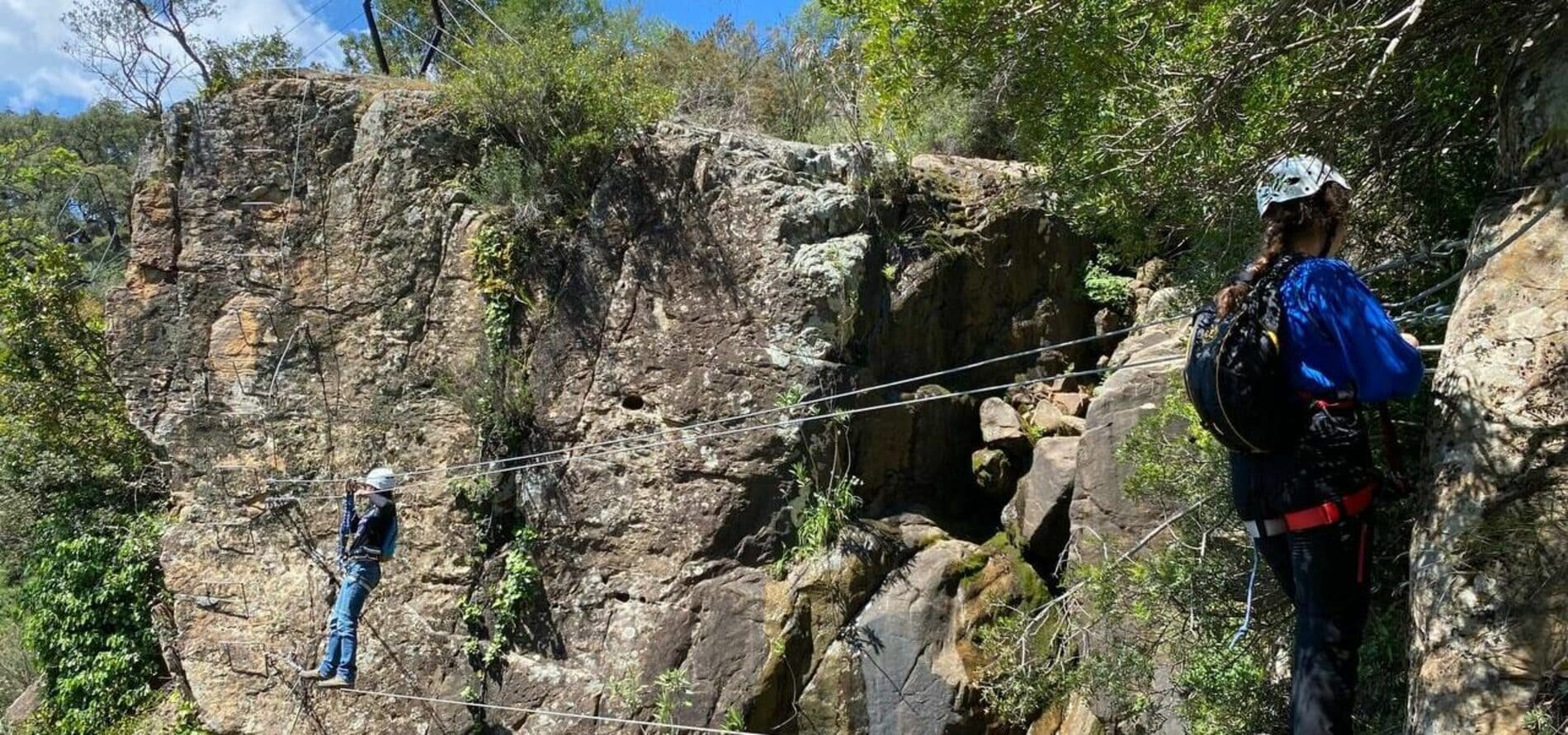 Vía Ferrata El Caimán - Discovery Aventura - Barranquismo en la ...