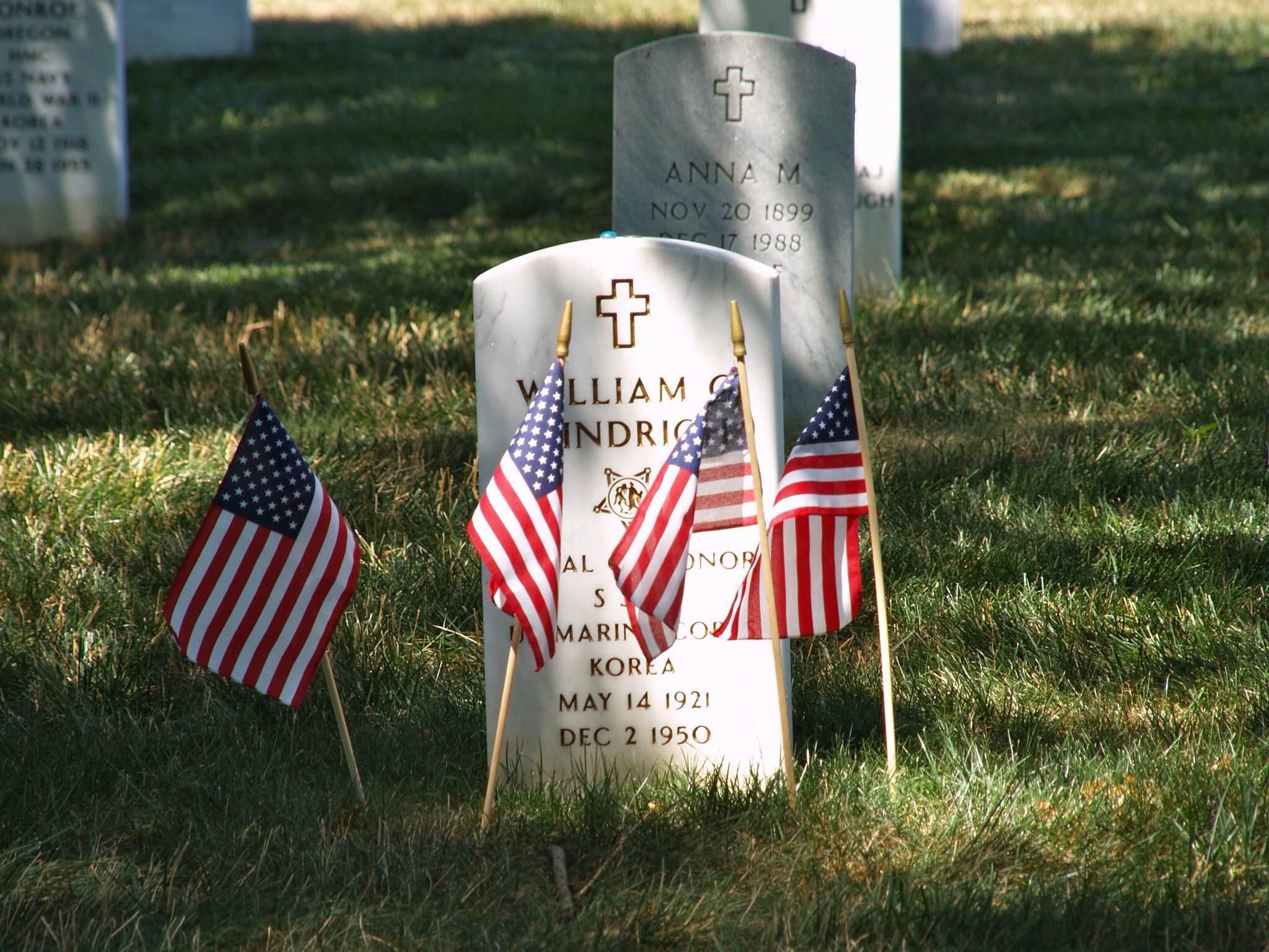 Cementerio de Arlington, Iwo Jima y Pentácono