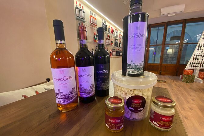 2025) Degustacia de Chianti en el Centro de Arezzo en Aceite