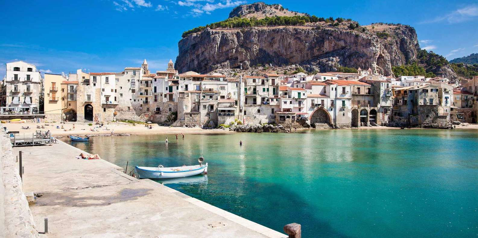 Palermo o Mondello: Excursión privada de un día a cefalú y ...