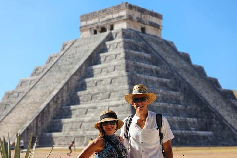 Excursión a Chichén itzá, Izamal y Cenote xcajum desde Mérida