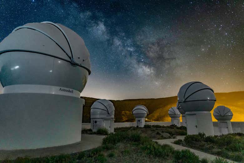 Observación de Estrellas en Galáctica, Arcos de Las Salinas