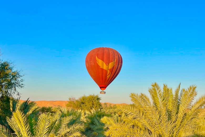 Paseo en Globo por El Deserto de Ras Al Khaimah Al Amanece