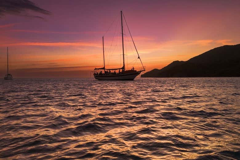 Paseo en Velero por la Bahía de Taganga en Santa Marta