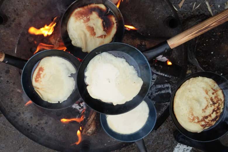 Más alto de tortitas finlandésas en el bosque de espoo - civitatis