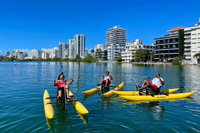 Bicicleta Acuática Privada en la Laguna del Condado, San Juan
