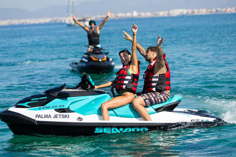 Tour en Moto de Agua por la Costa de Calvià Desde Cala Nova
