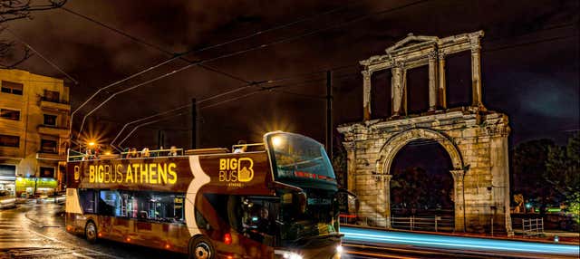 Tour Nocturno en Autobús Descapotable, Big Bus, Atenas