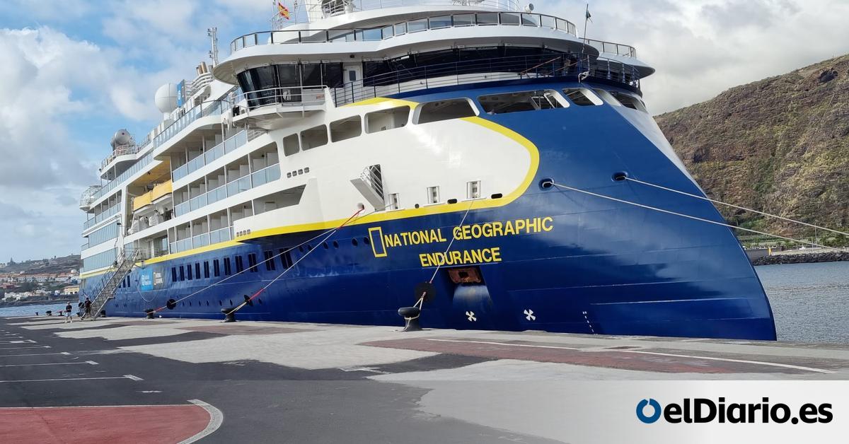 El Buque 'National Geographic Endurance' Atraca por Primera en el ...