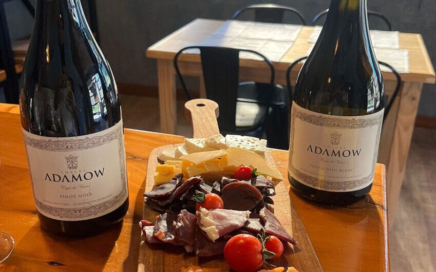 Degustacia en Bodega Chacra Adamow |