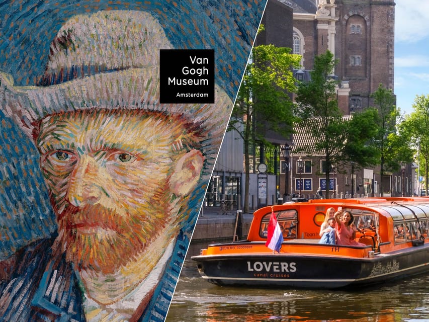Amsterdam: Entrada al Museo Van Gogh y Paseo en Barco Por El Canal ...