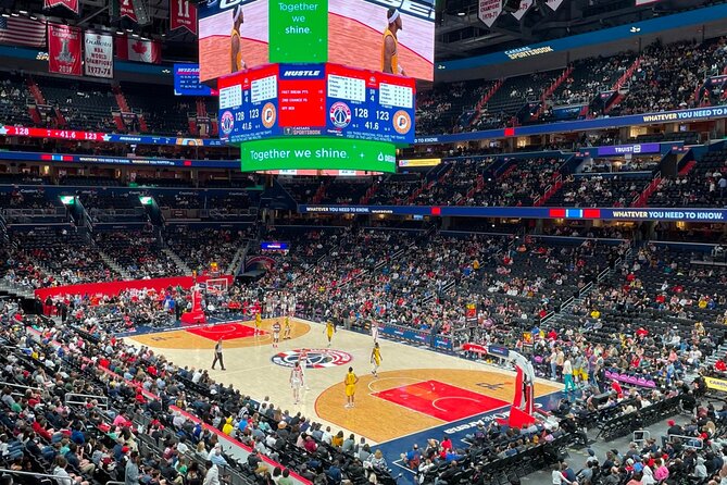 Washington Wizards Basketball Game Bolet en Capital One Arena ...