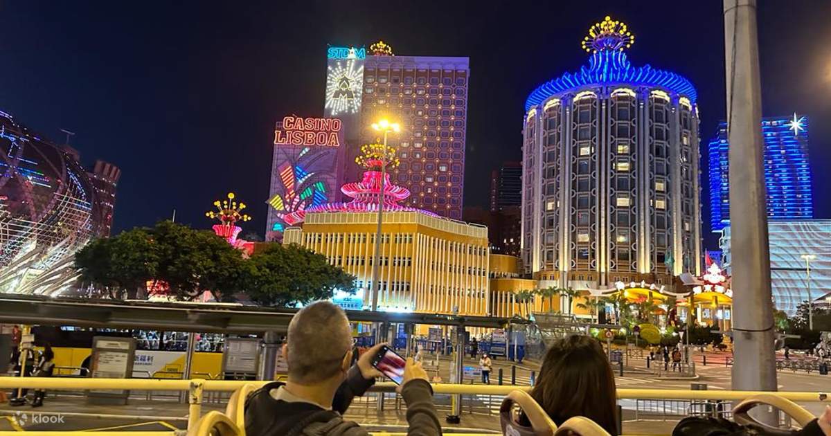 Tour Nocturno en Autobús Descubierto por Macao - Klook Estados Unidos