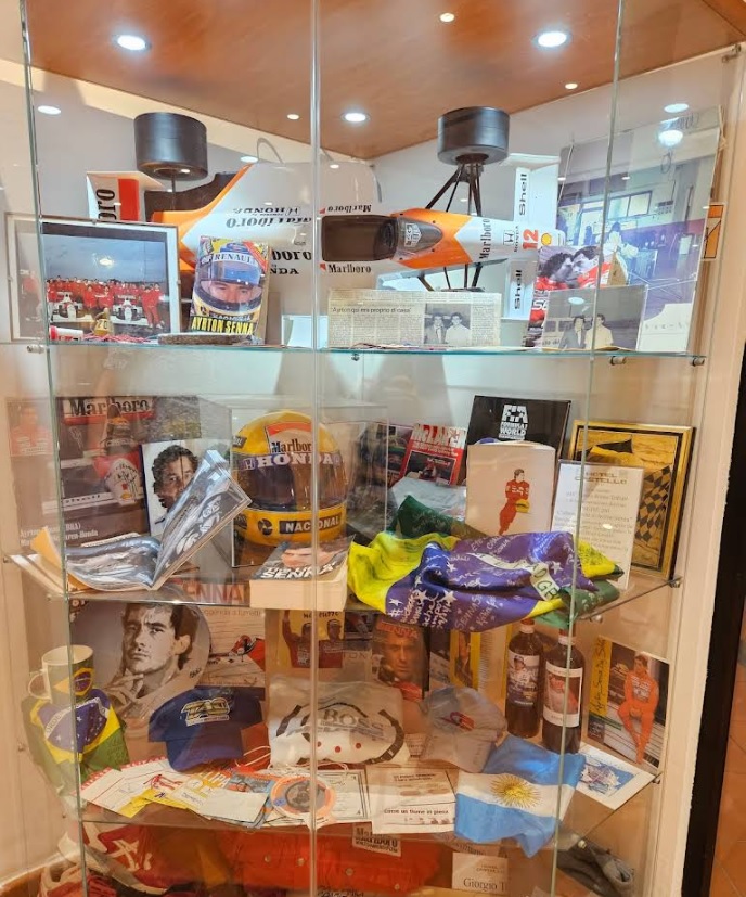 Suite 200 del Hotel Castello donde se hospedó Ayrton Senna antes de su última carrera