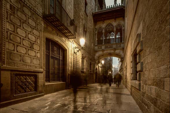 Tour gratuita Nocturno por El Barrio Gótico de Barcelona - Civitatis
