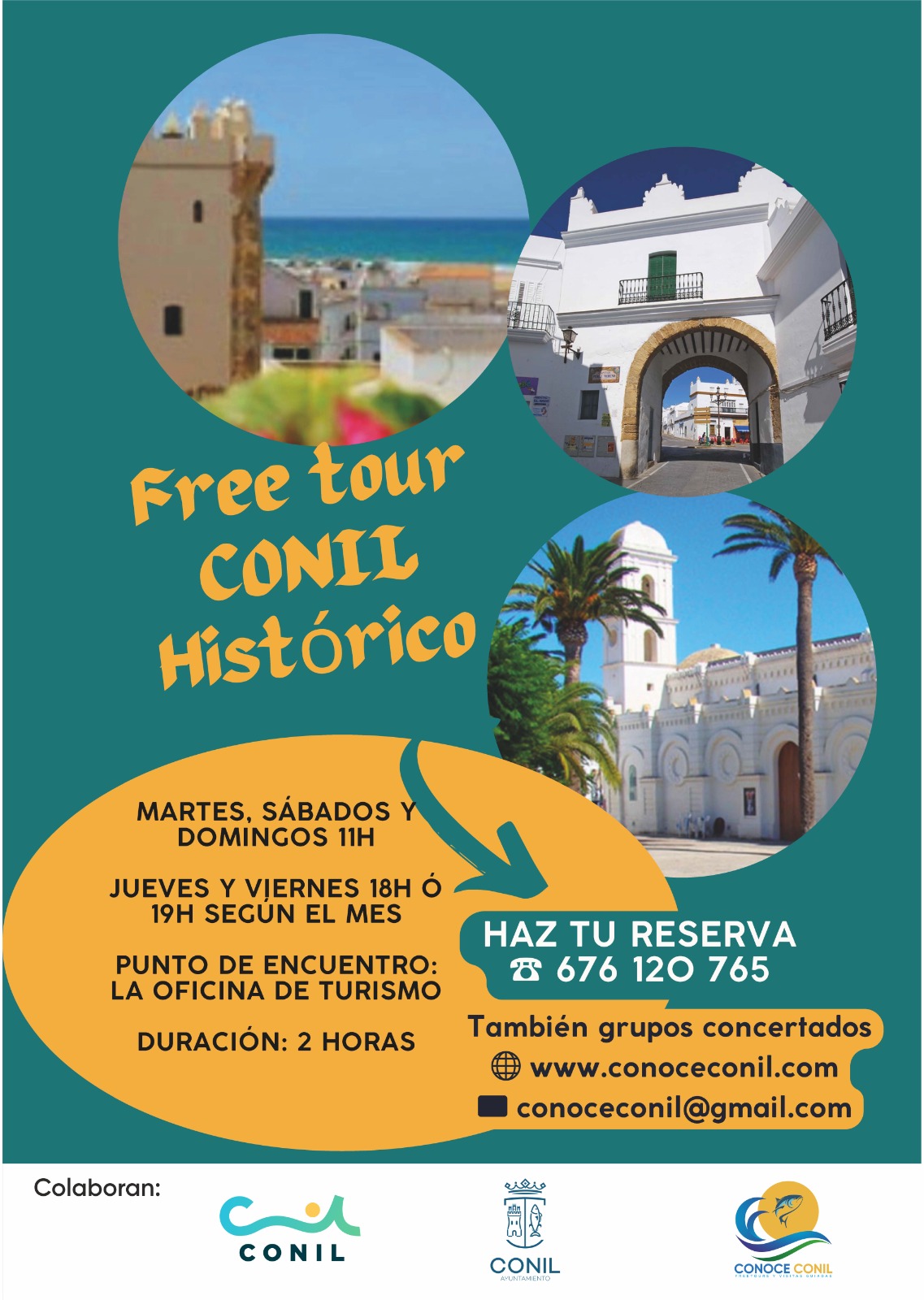 Descubre Conil Con Nuestro Free Tour Histórico!