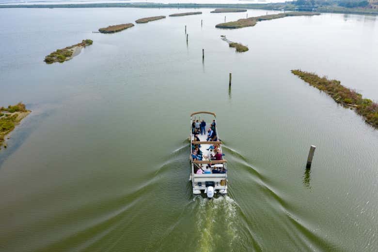 Paseo en Barco por Las Salinas de Comacchio en Comacchio - Civitatis