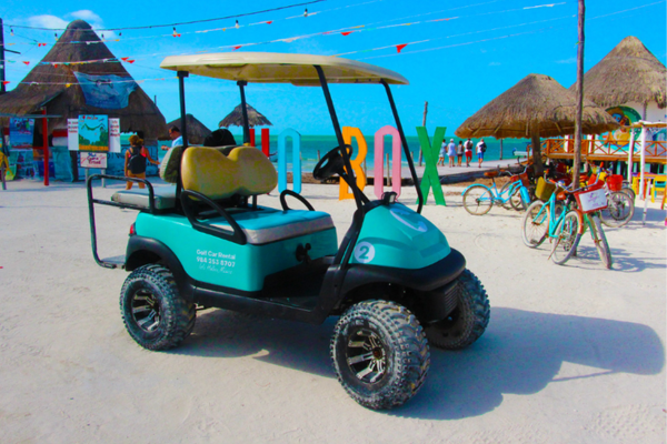 Holbox Ferry + Carrito de Golf - Soy Cancun Tours