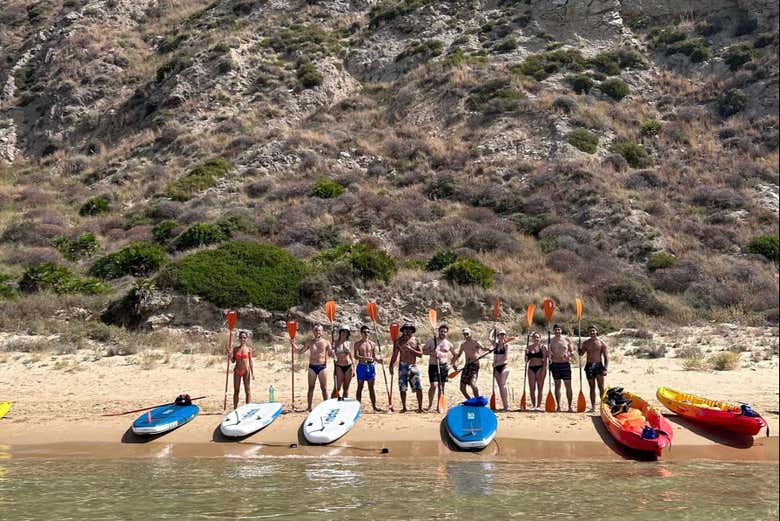Tour en kayak por la reserva natural torre salsa en agrigento ...