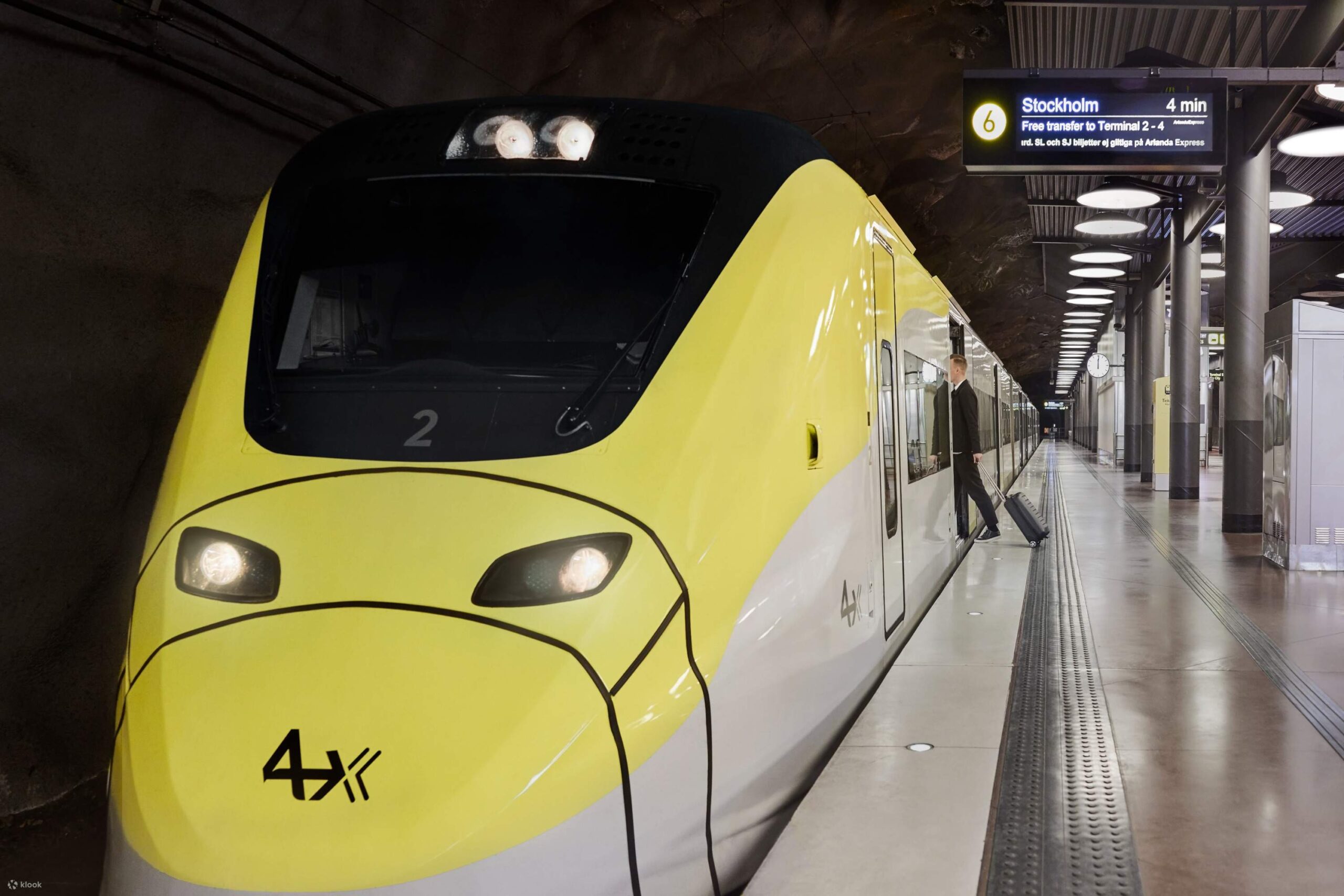 Arlanda Express Aeropuerto de Estocolmo - Entrada Al Centro de la Ciudad - Klook Estados Unidos