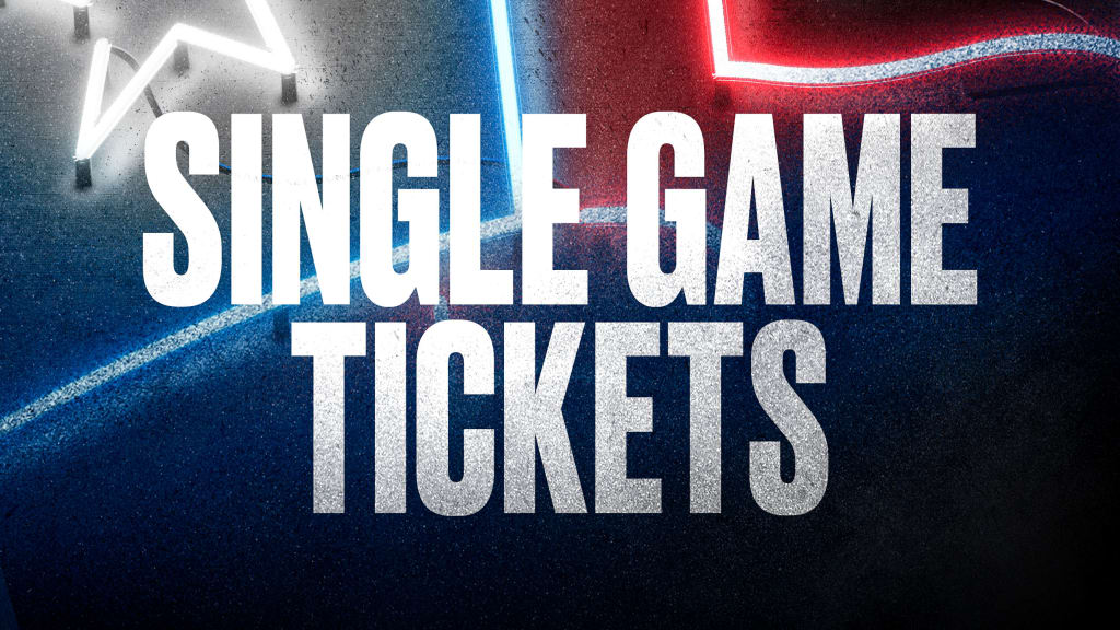 Información de boletos de los Rangers |