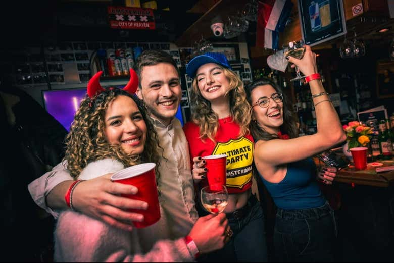 Pub Crawl ¡Tour de Fiesta Por Ámsterdam!