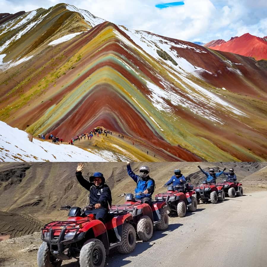 Cusco, Perú: Excursión en Quad a la Montaña Arco Iris |