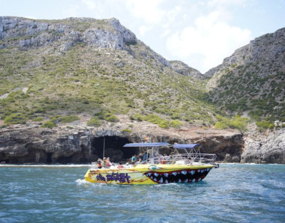 Paseo en Barco Con Baño a la Cova Tallada en Denia