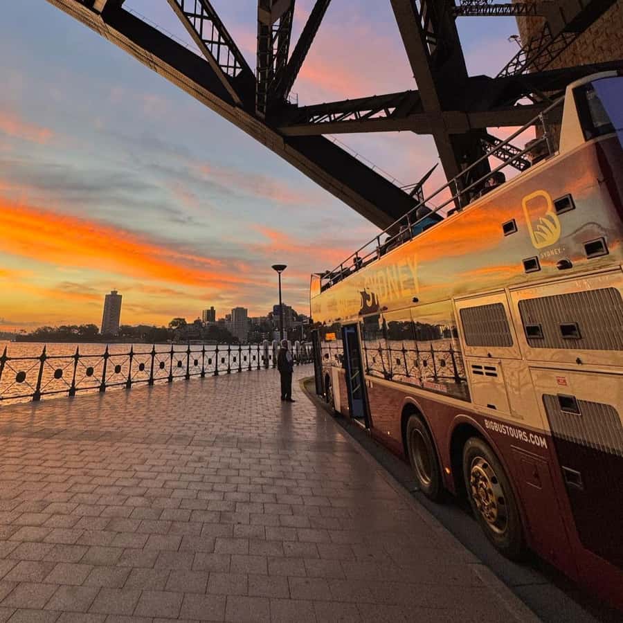 Sídney: Big Bus Tour Nocturno Panorámico en Autobús Descapotable ...