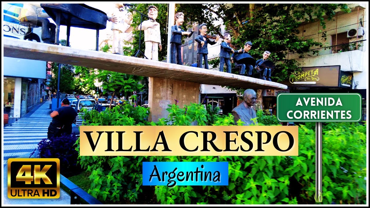 Viaje a pie de Buenos Aires - Villa Crespo - Avenida Corrientes - Travel Argentina