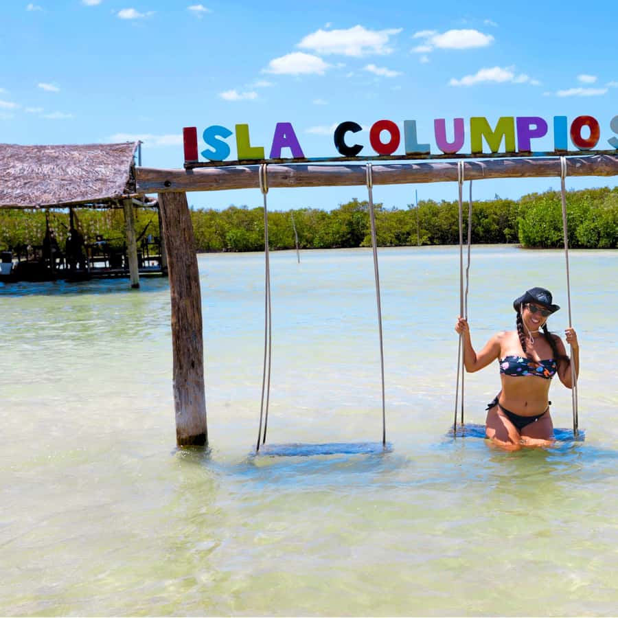Desde Mérida: Isla Columpios y Progreso |