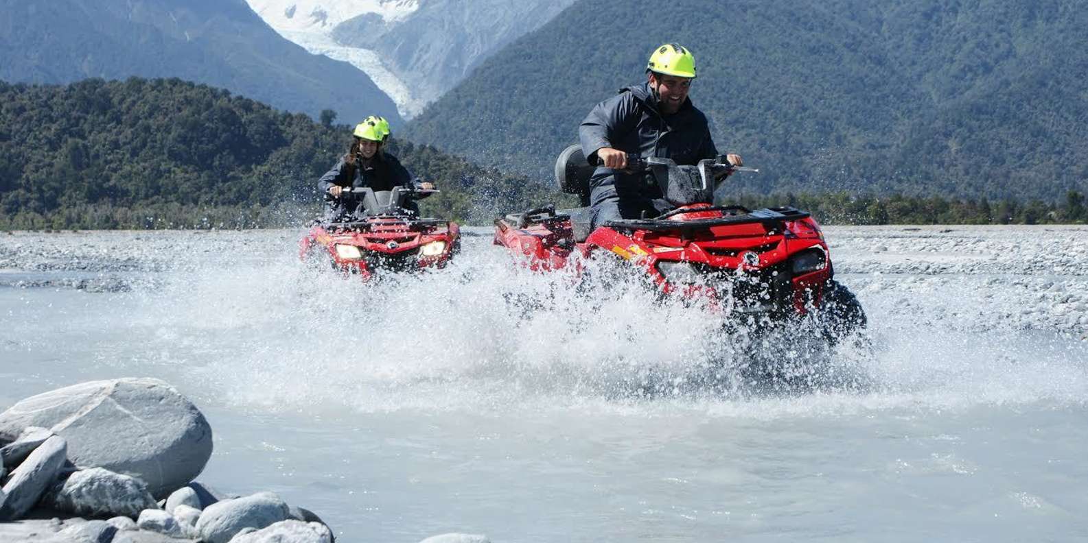 Franz Josef Town: ¡Aventura todoterreno en quad!